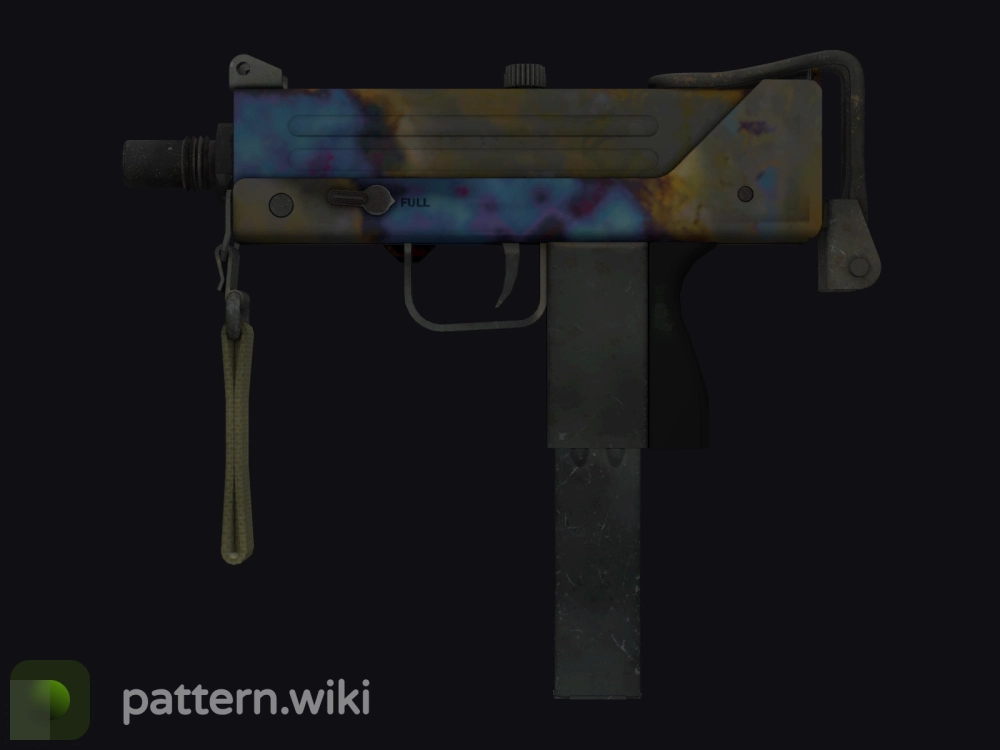 MAC-10 Case Hardened seed 297