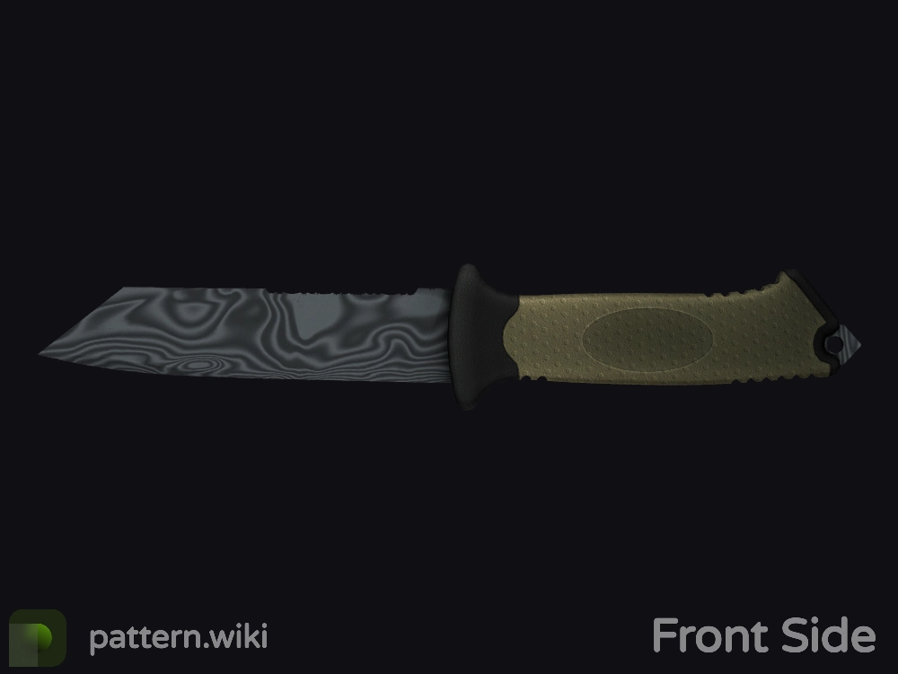 Ursus Knife Damascus Steel seed 832