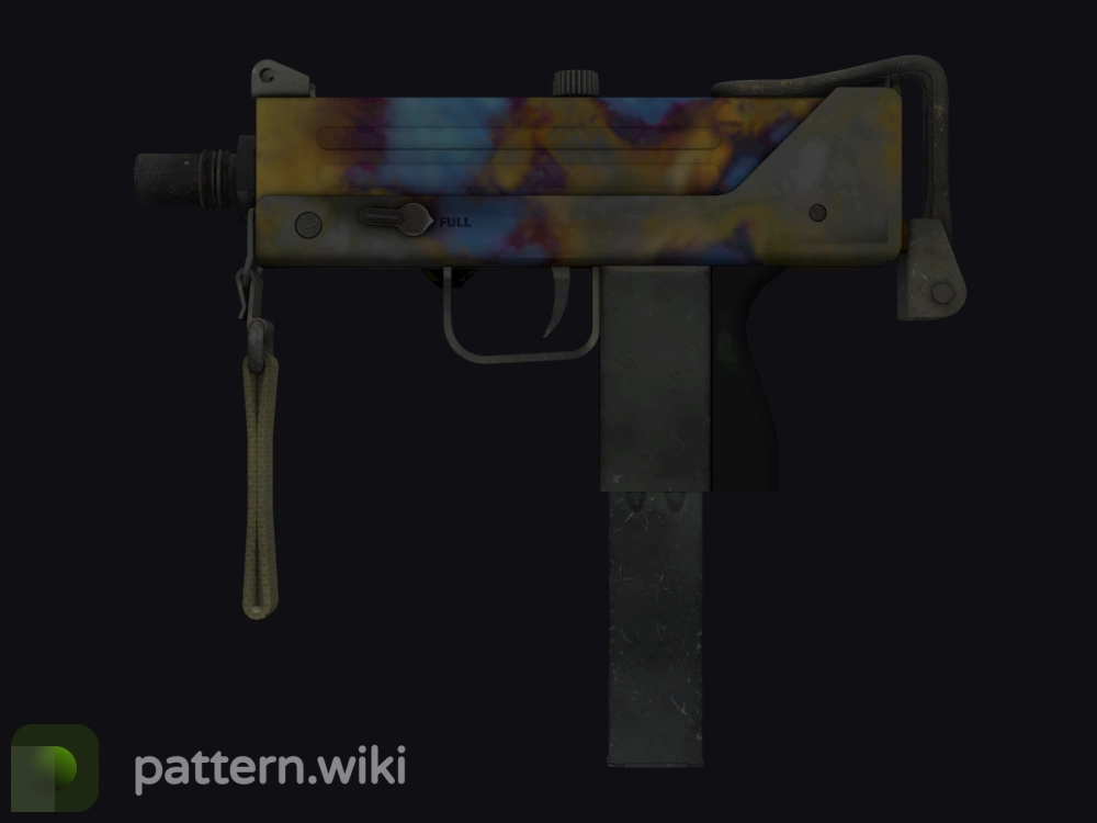 MAC-10 Case Hardened seed 963