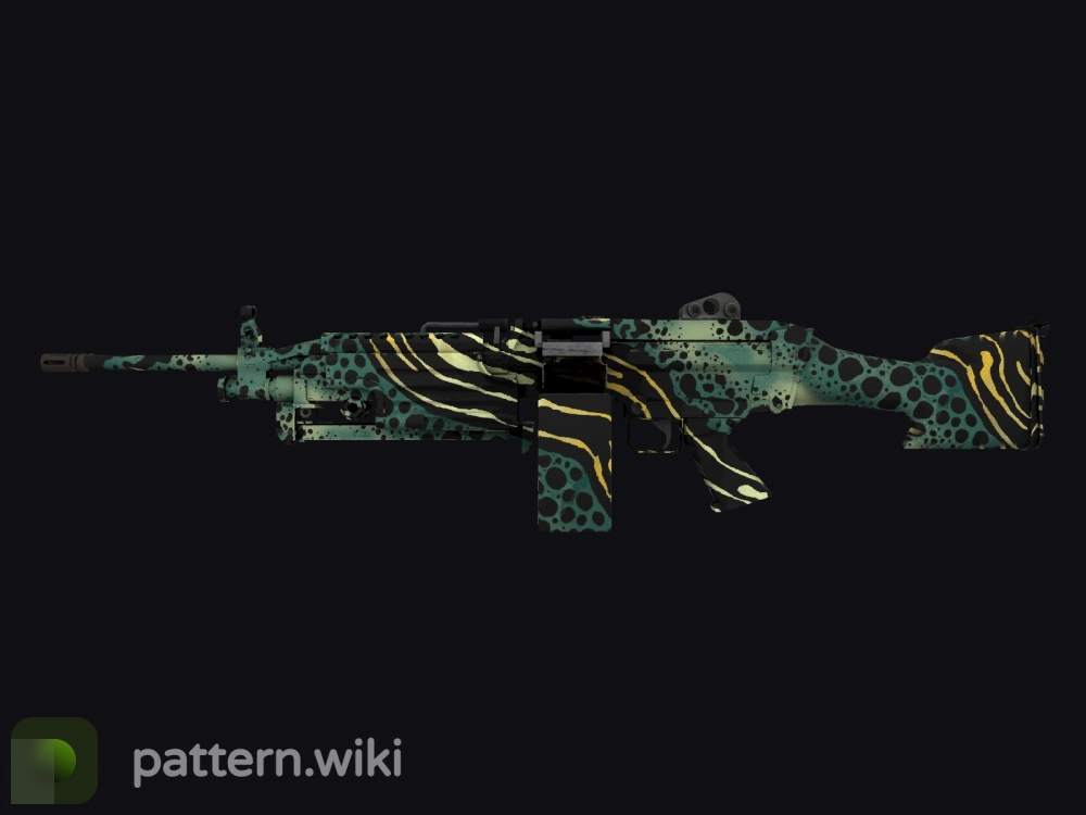 M249 Emerald Poison Dart seed 933