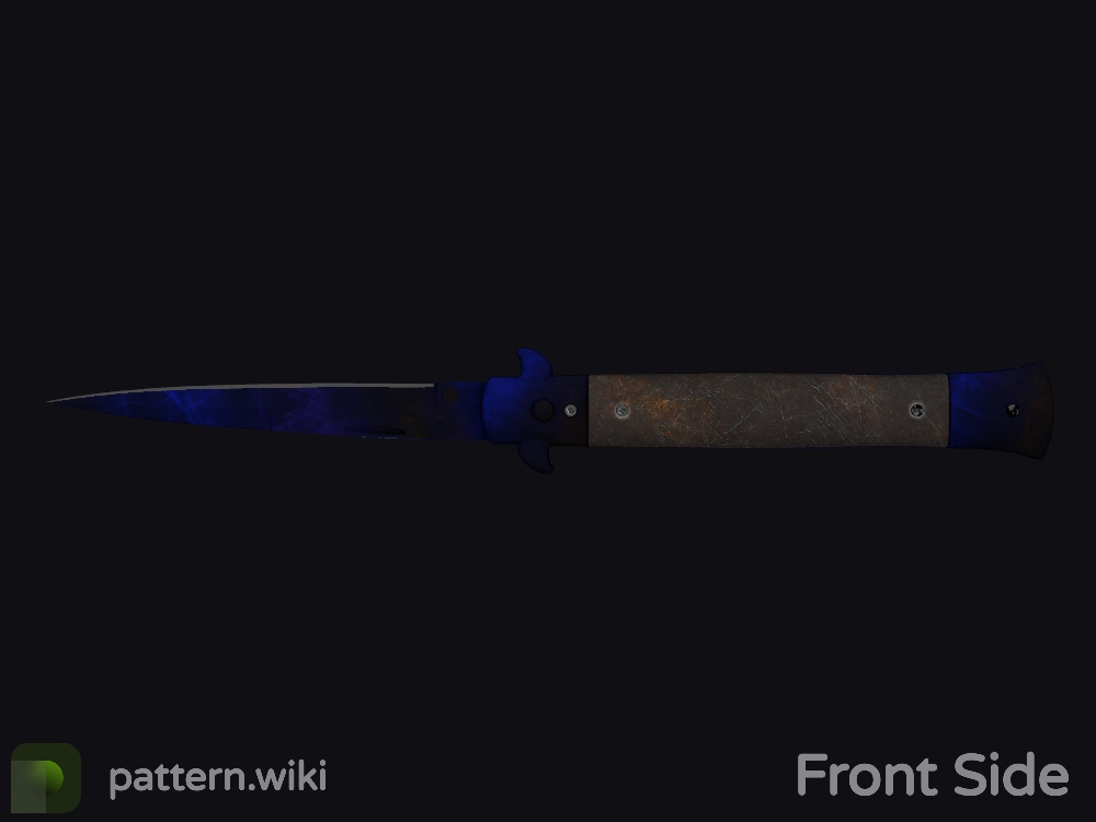 Stiletto Knife Doppler seed 716