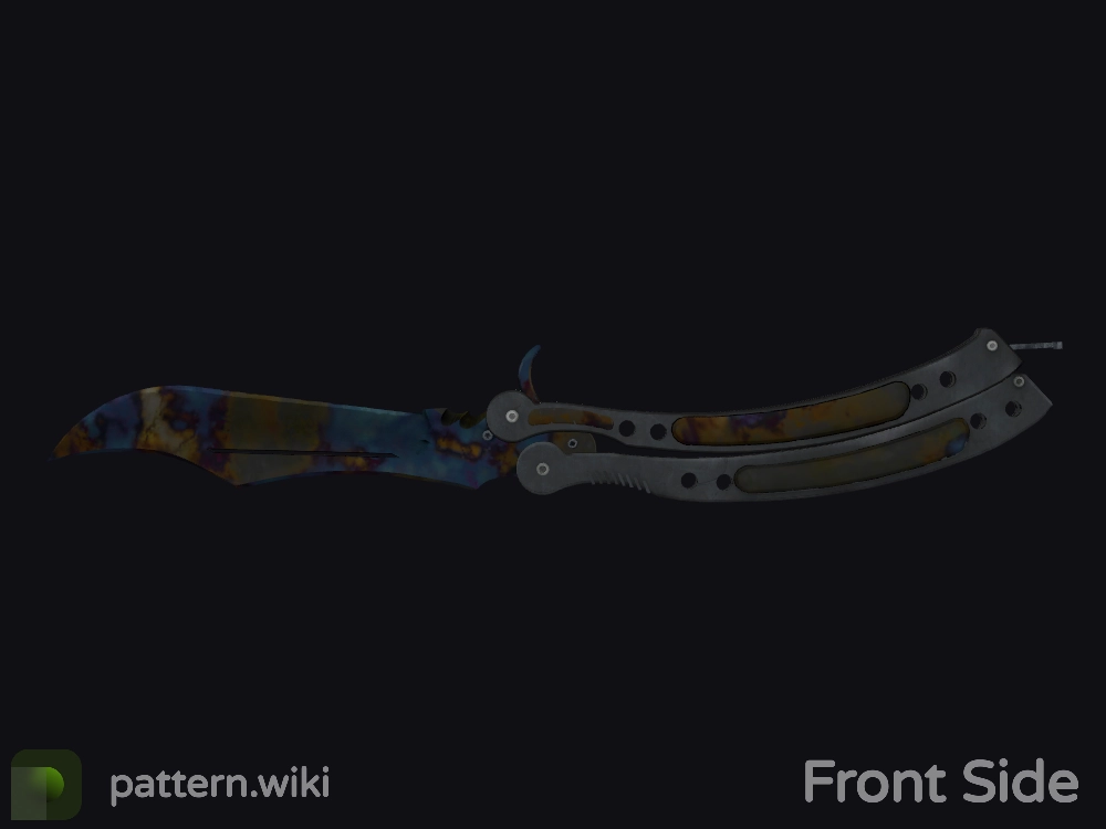 Butterfly Knife Case Hardened seed 604