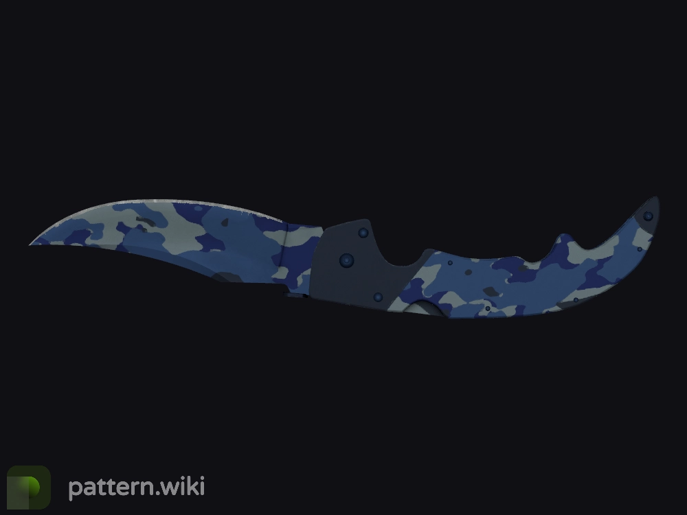 Falchion Knife Bright Water seed 198