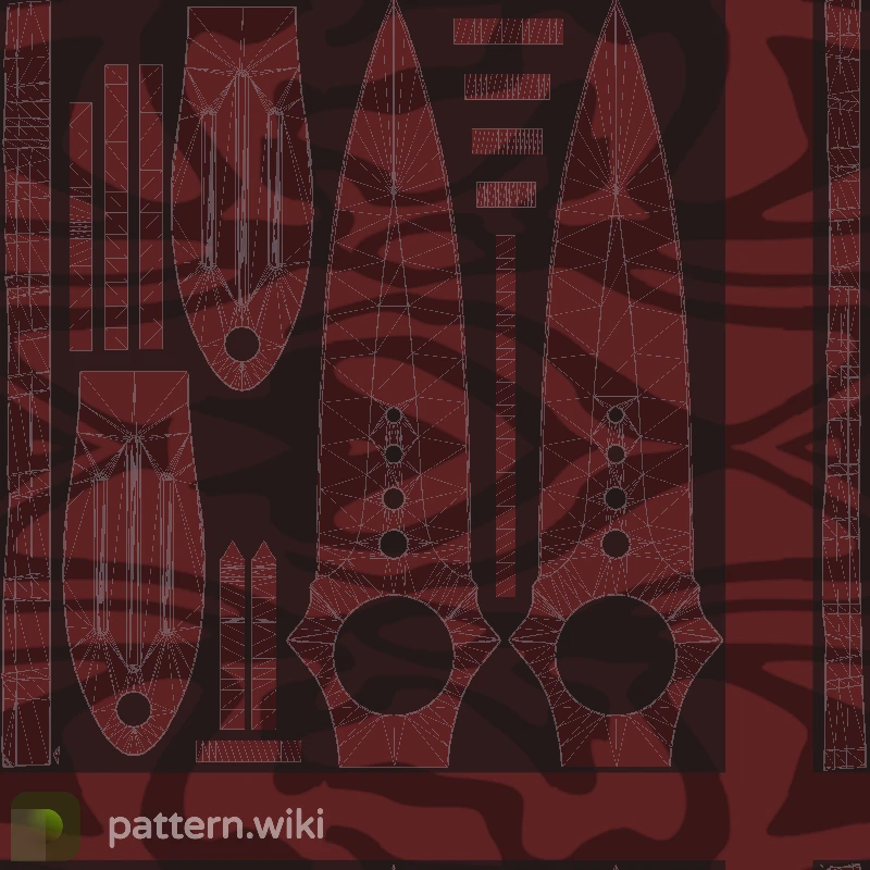 Skeleton Knife Slaughter seed 425 pattern template