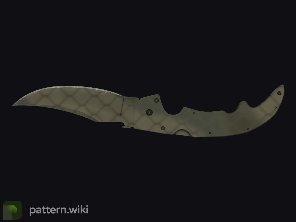 Falchion Knife Safari Mesh seed 726