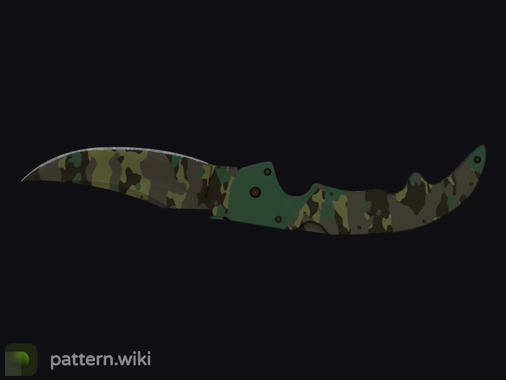 Falchion Knife Boreal Forest seed 219