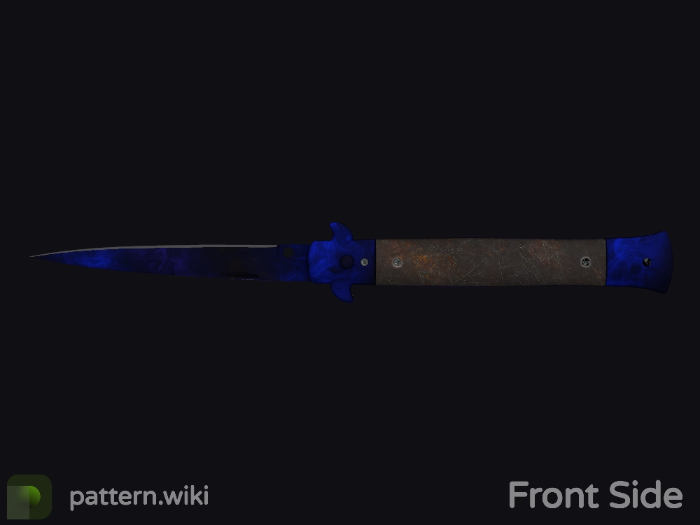 Stiletto Knife Doppler seed 649