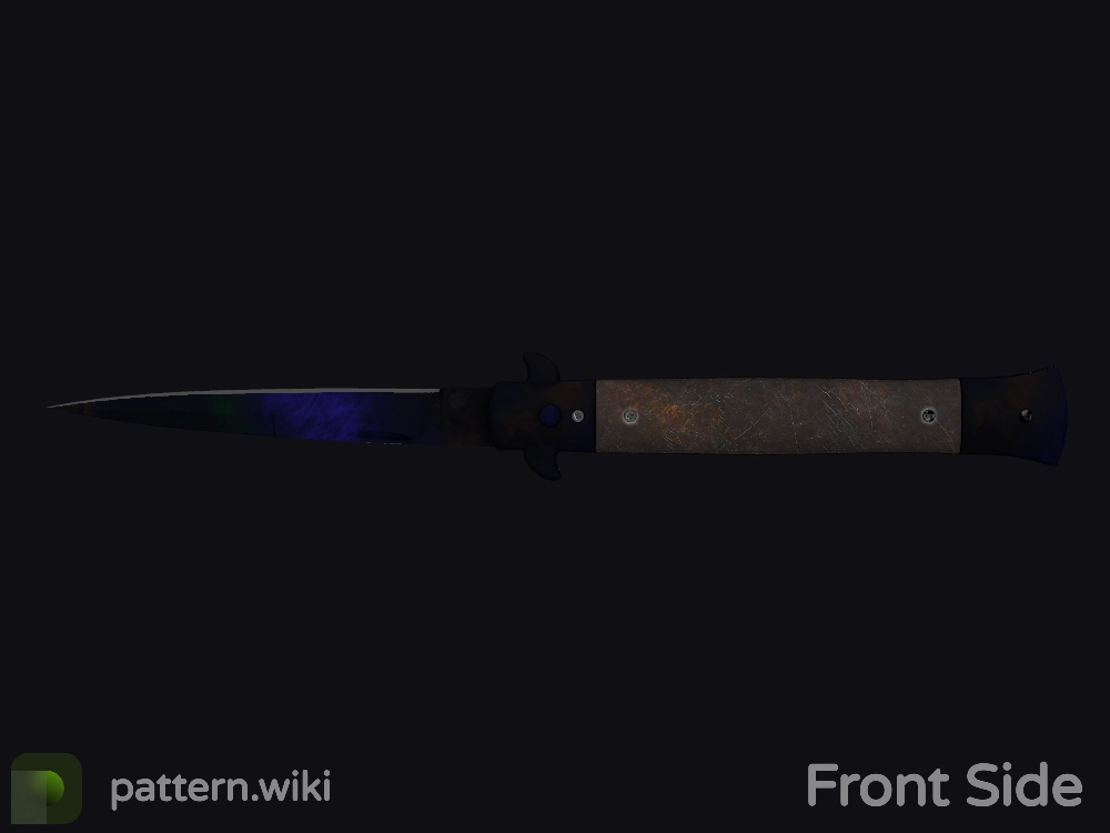 Stiletto Knife Doppler seed 305