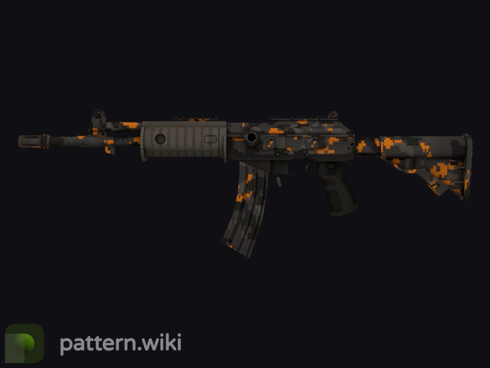 Galil AR Orange DDPAT seed 981