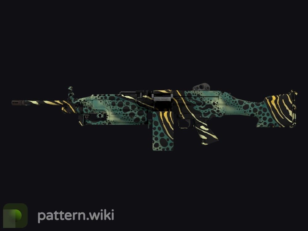 M249 Emerald Poison Dart seed 989