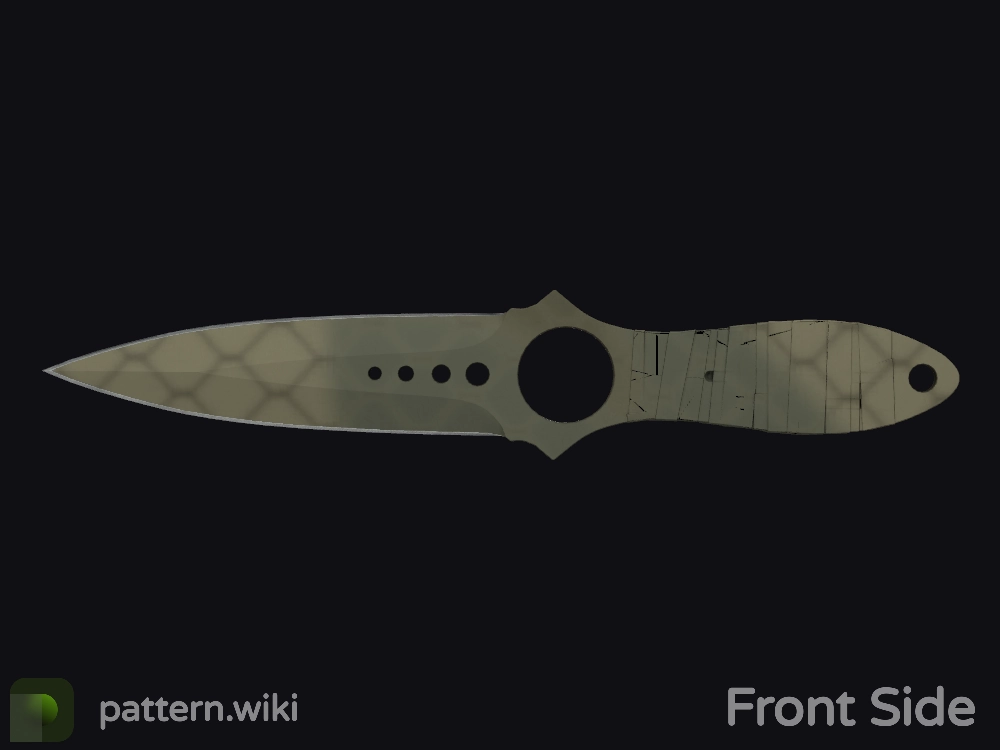 Skeleton Knife Safari Mesh seed 326