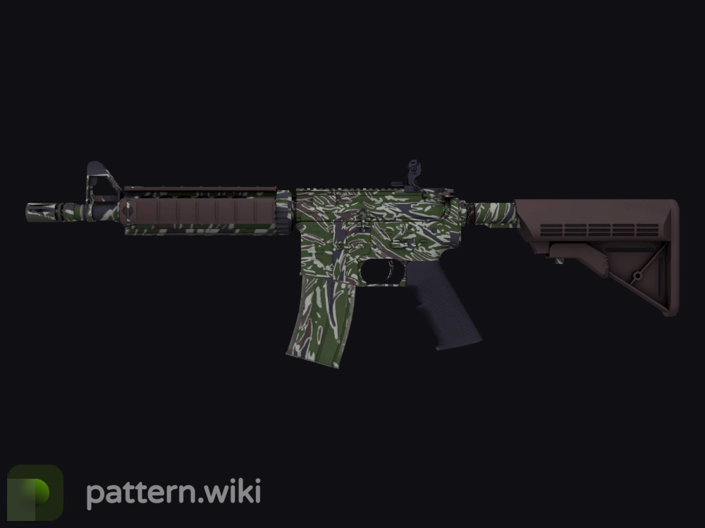 M4A4 Jungle Tiger seed 989