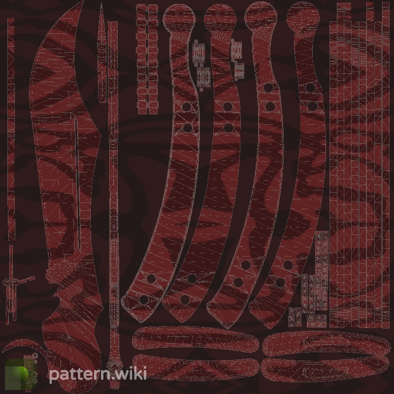 Butterfly Knife Slaughter seed 330 pattern template