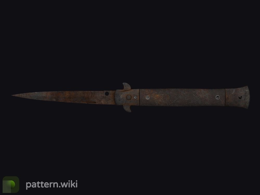 Stiletto Knife Rust Coat seed 679