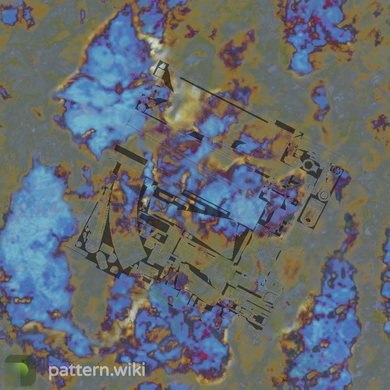 AK-47 Case Hardened seed 789 pattern template