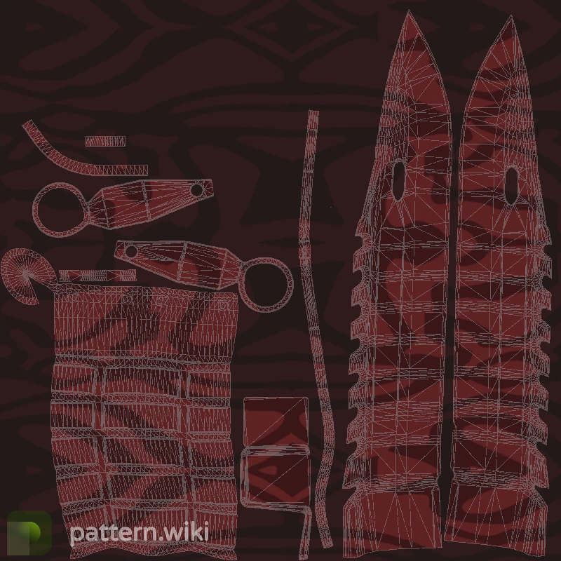 M9 Bayonet Slaughter seed 129 pattern template