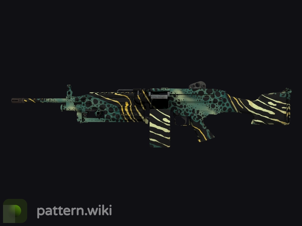 M249 Emerald Poison Dart seed 816