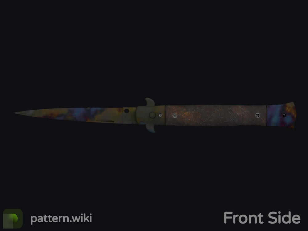 Stiletto Knife Case Hardened seed 973