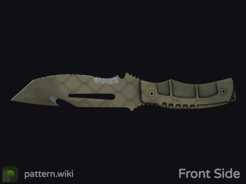 Survival Knife Safari Mesh seed 621