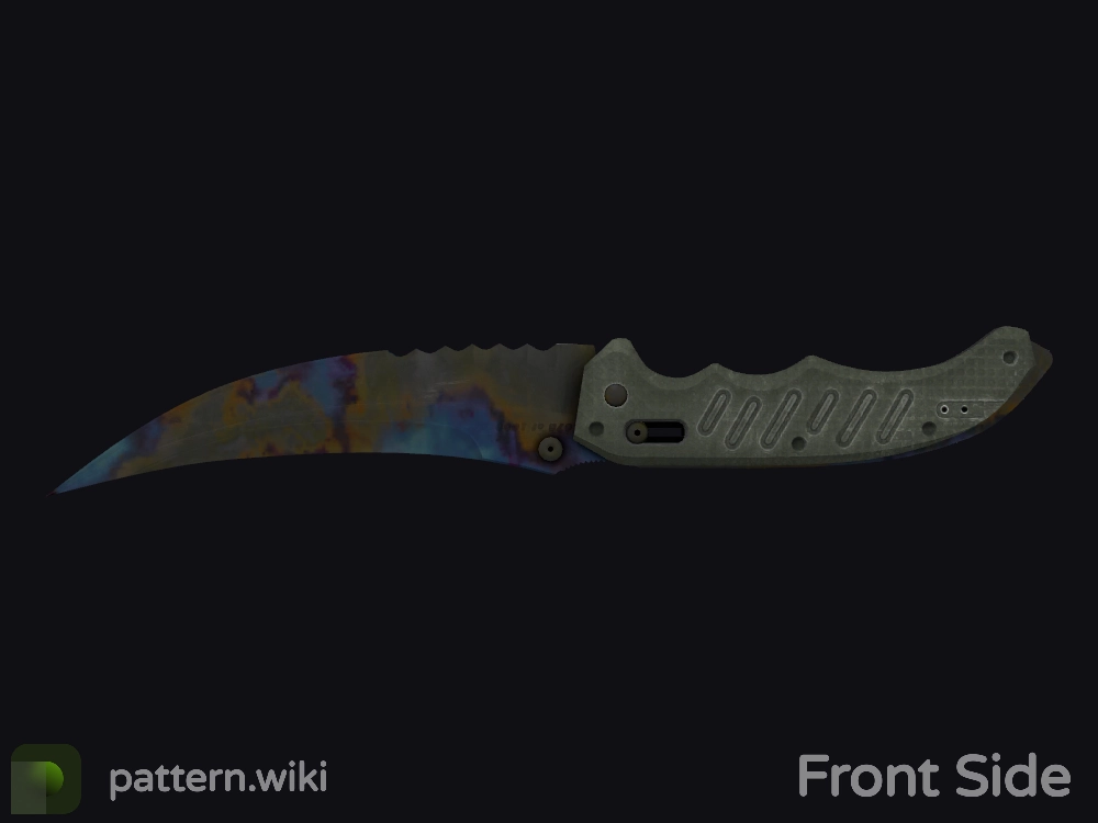 Flip Knife Case Hardened seed 588