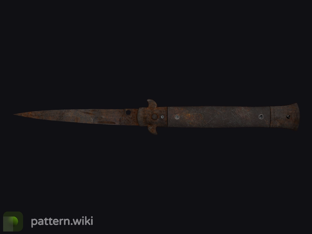 Stiletto Knife Rust Coat seed 922