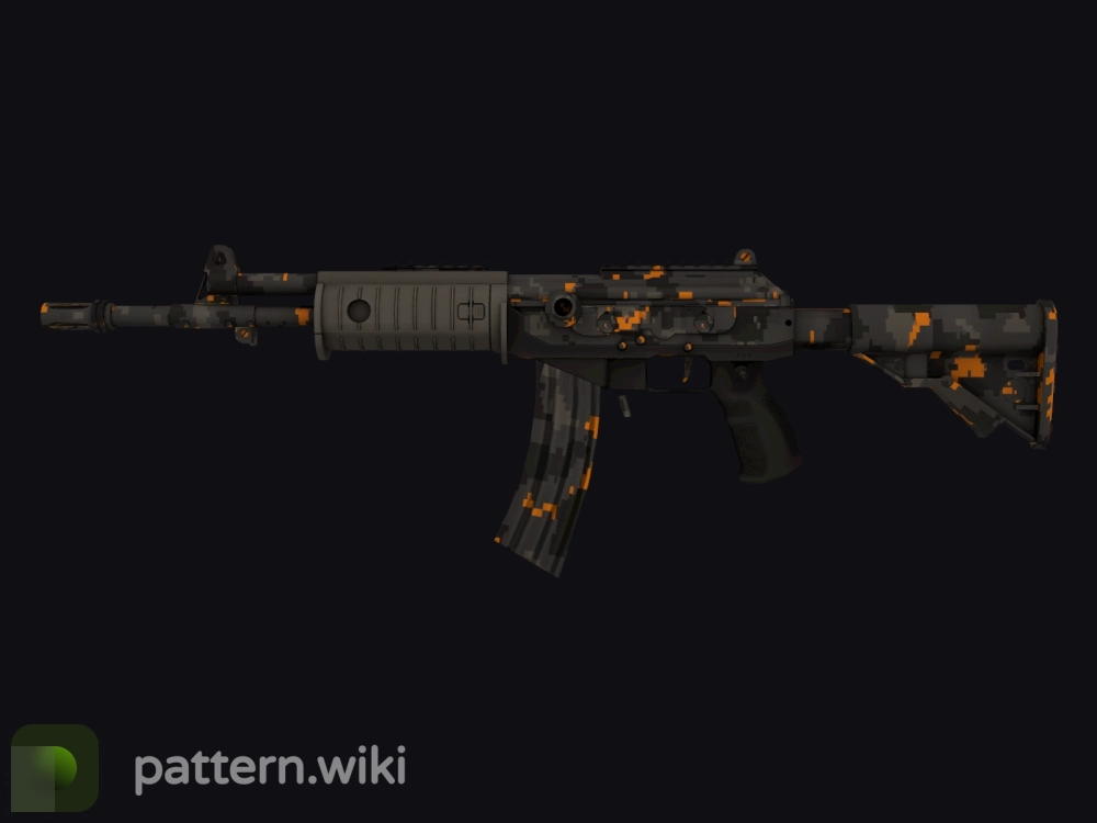 Galil AR Orange DDPAT seed 47