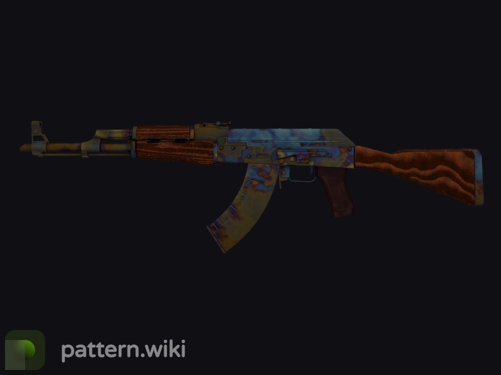 AK-47 Case Hardened seed 791