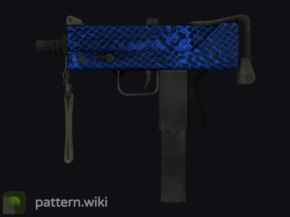 MAC-10 Lapis Gator seed 330