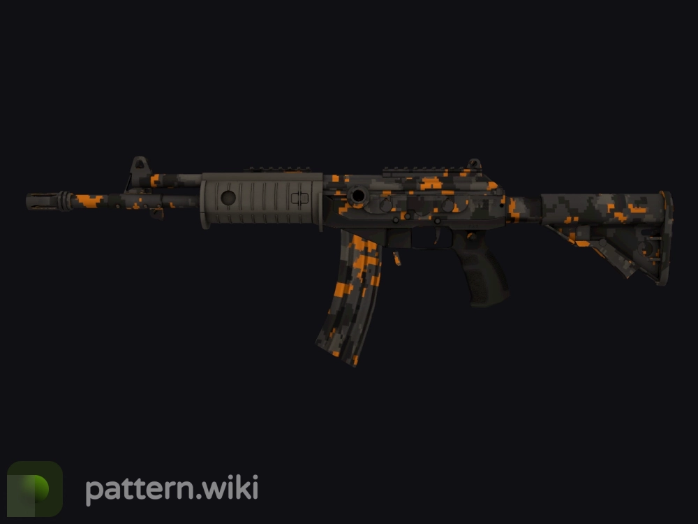 Galil AR Orange DDPAT seed 566