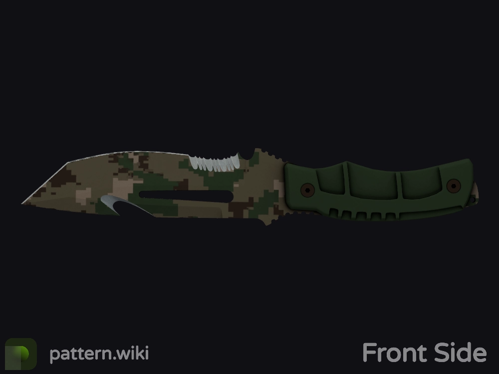 Survival Knife Forest DDPAT seed 537