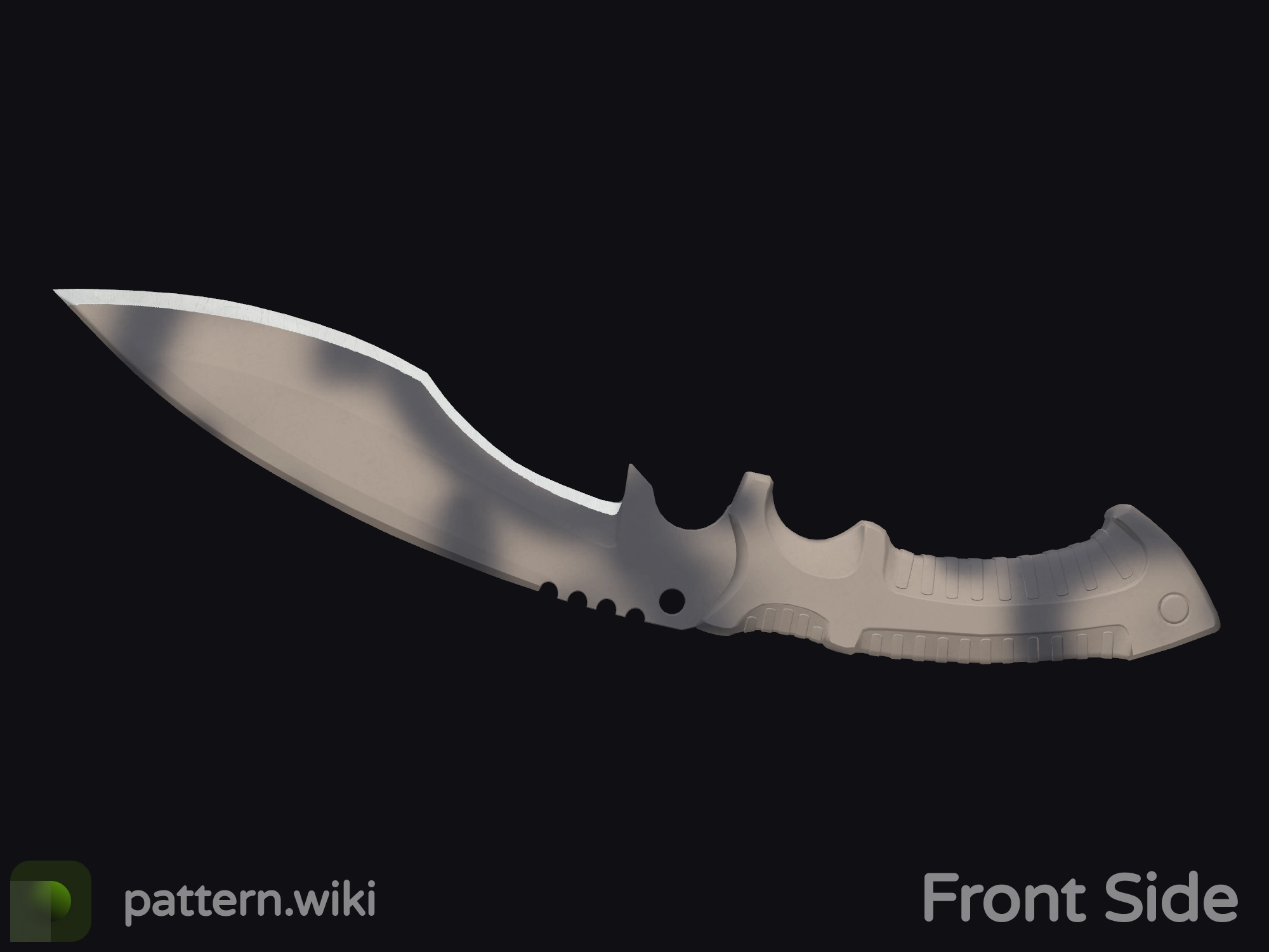 Kukri Knife Scorched seed 169