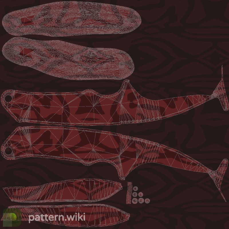 Gut Knife Slaughter seed 967 pattern template