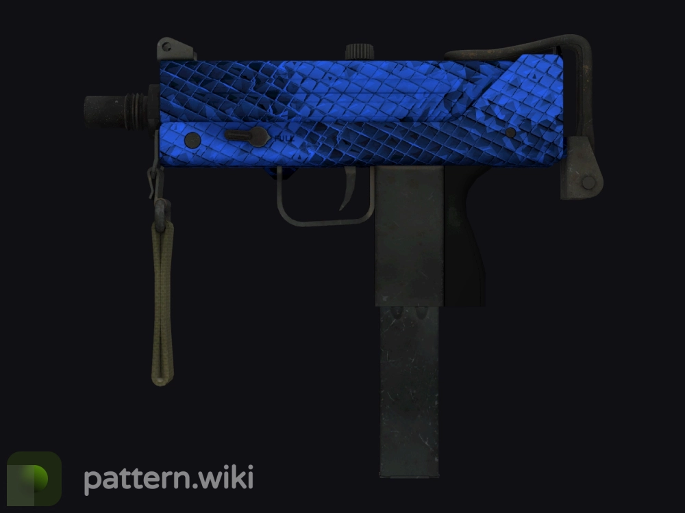 MAC-10 Lapis Gator seed 577