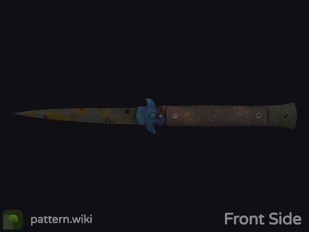 Stiletto Knife Case Hardened seed 760