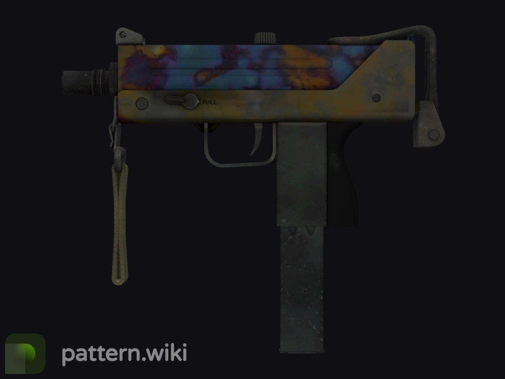 MAC-10 Case Hardened seed 484