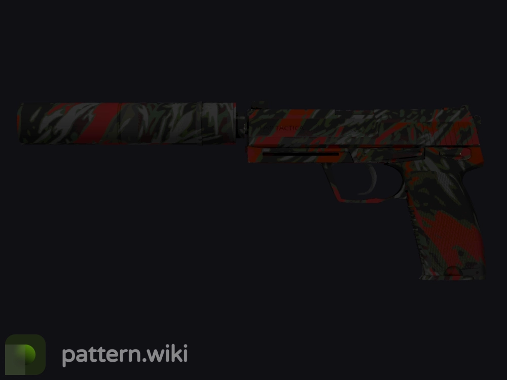 USP-S Blood Tiger seed 14