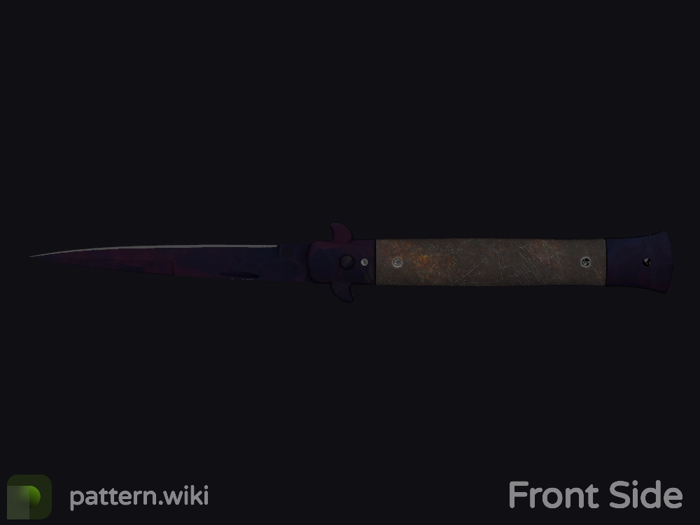 Stiletto Knife Doppler seed 833