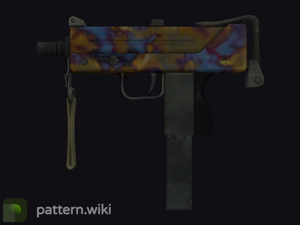 MAC-10 Case Hardened seed 175