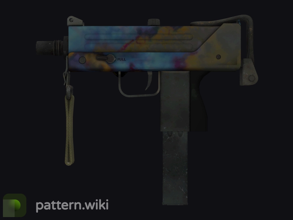 MAC-10 Case Hardened seed 72