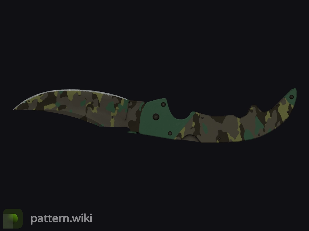 Falchion Knife Boreal Forest seed 25