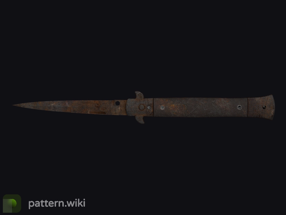 Stiletto Knife Rust Coat seed 71