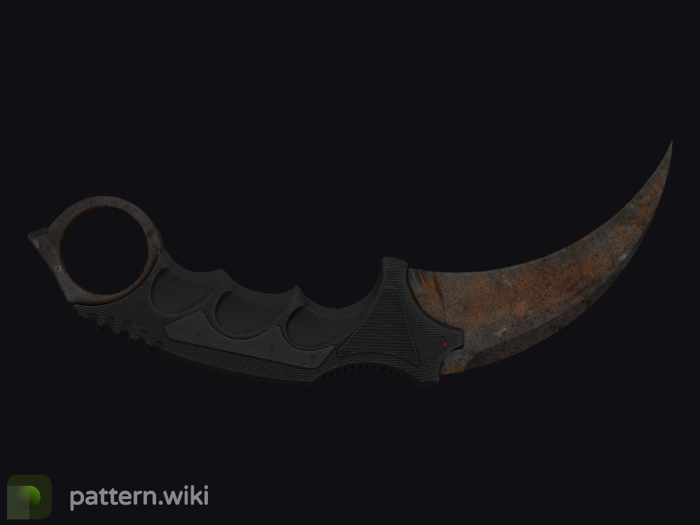 Karambit Rust Coat seed 131