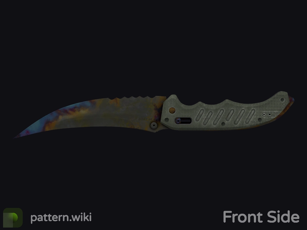 Flip Knife Case Hardened seed 257