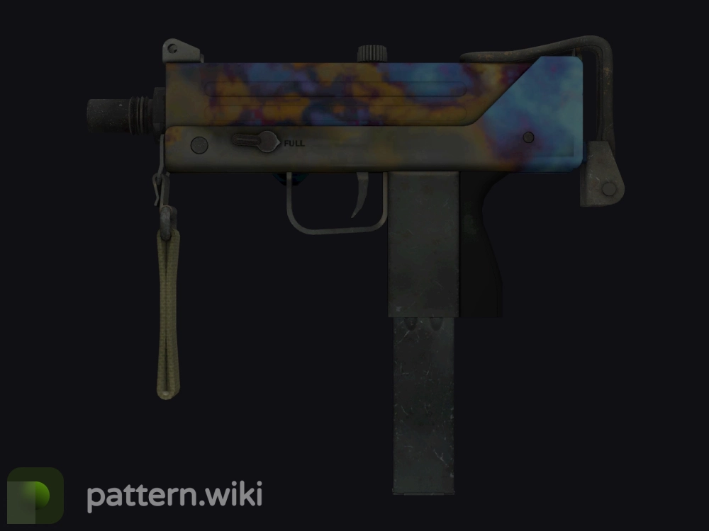 MAC-10 Case Hardened seed 804