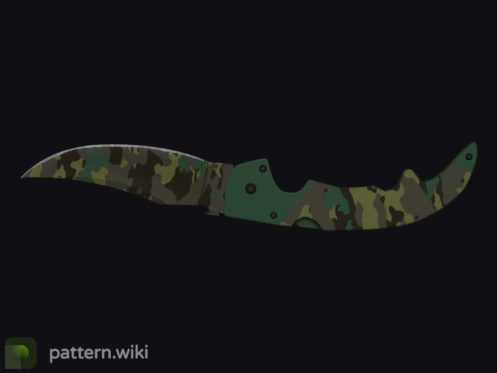 Falchion Knife Boreal Forest seed 725