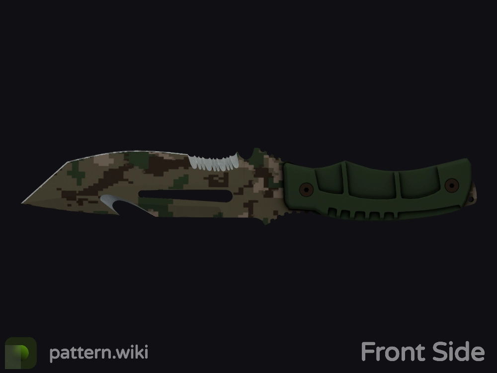 Survival Knife Forest DDPAT seed 386