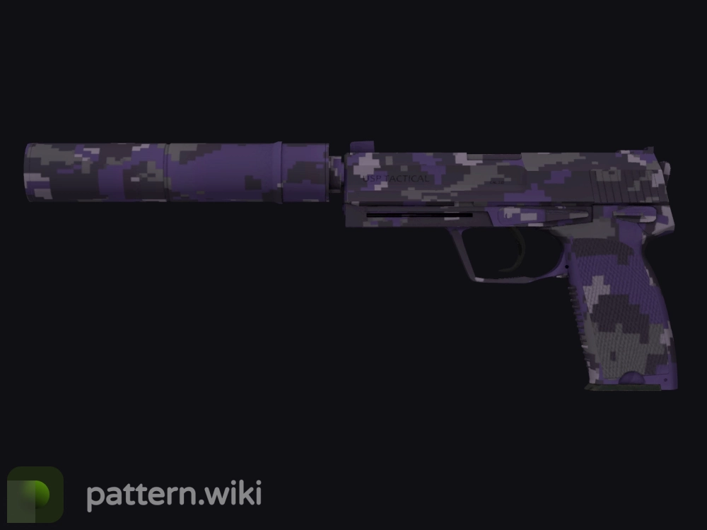 USP-S Purple DDPAT seed 378