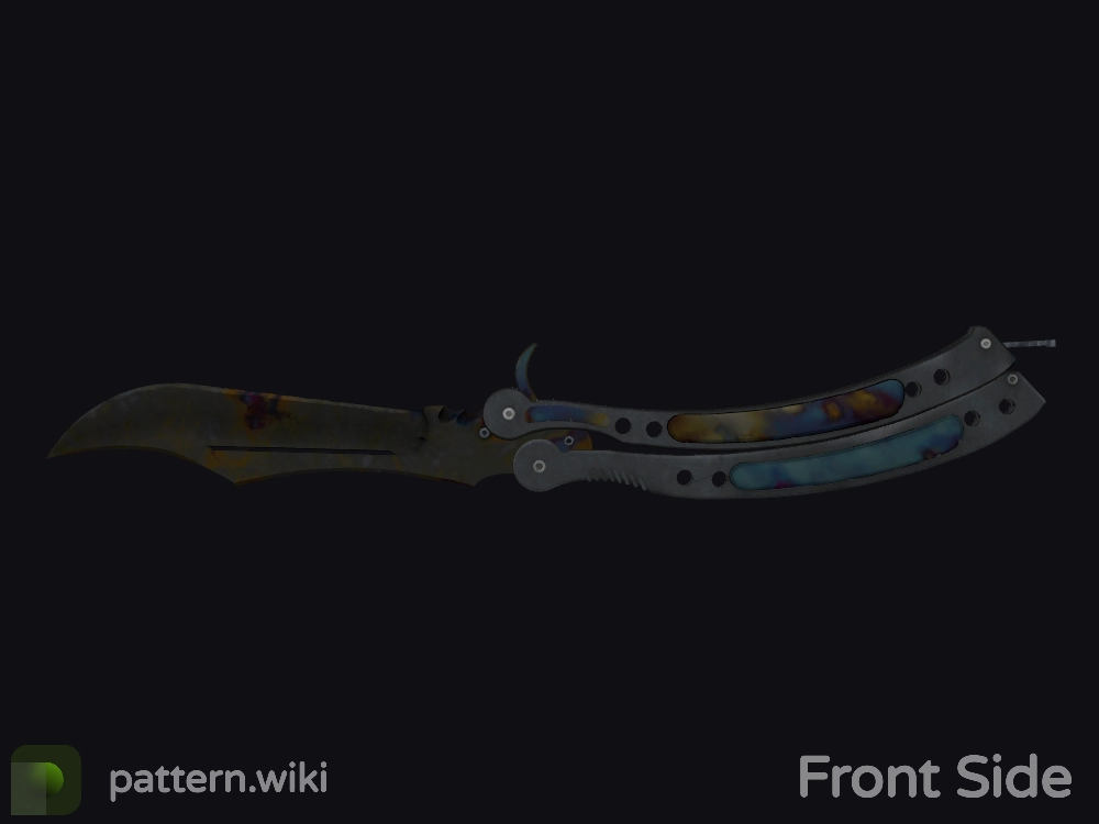 Butterfly Knife Case Hardened seed 195