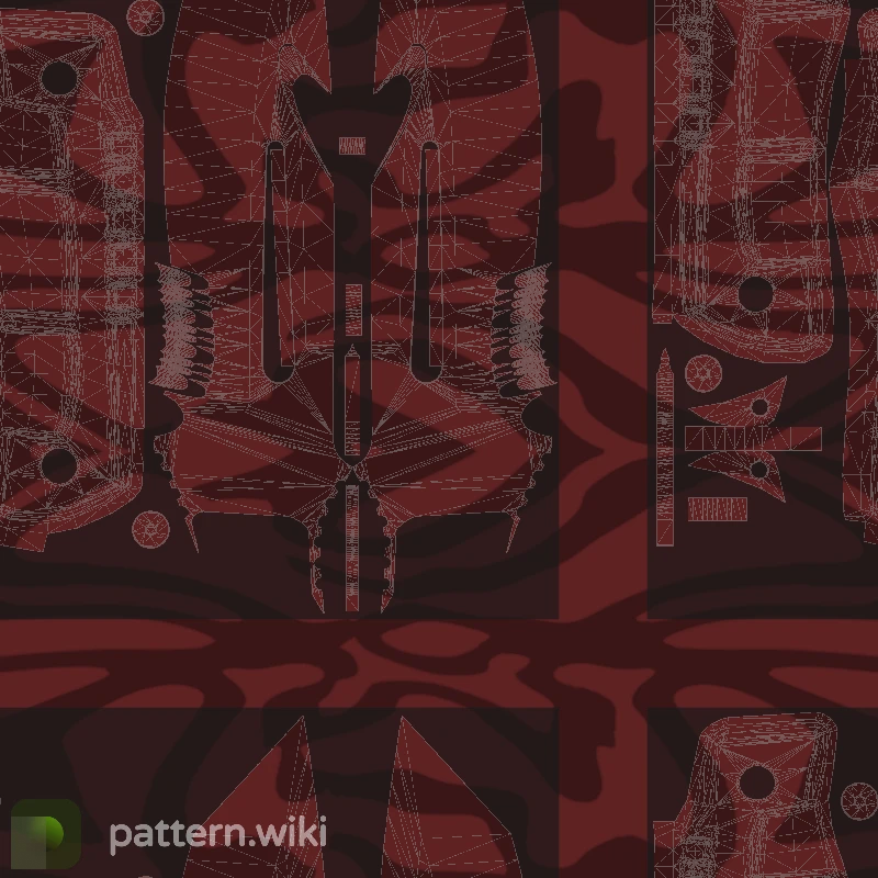 Survival Knife Slaughter seed 31 pattern template