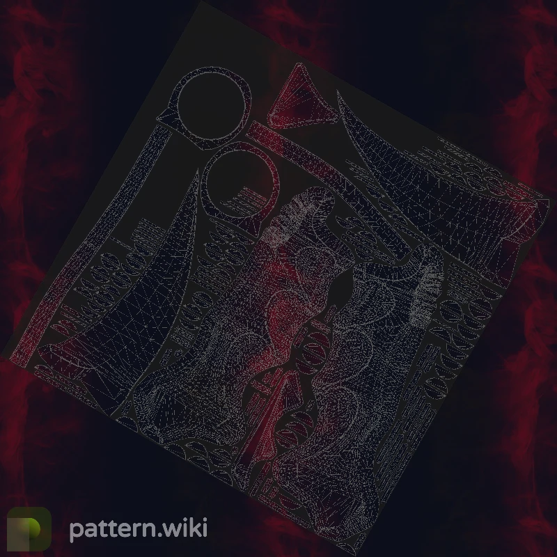 Karambit Doppler seed 330 pattern template